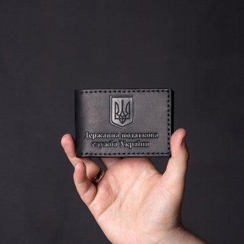 Обкладинка на посвідчення ДПІ чорна