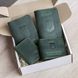 Set of covers for UBD, military ID, passport and driving licence green