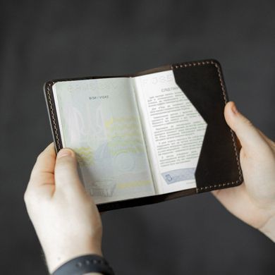 Обкладинка на паспорт Морська піхота коричнева