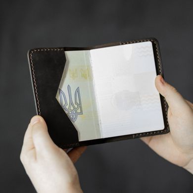 Обкладинка на паспорт Морська піхота коричнева