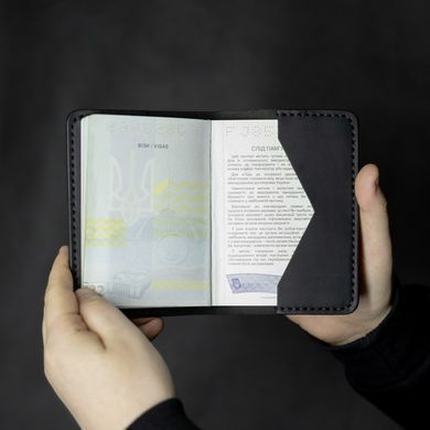 Обкладинка на паспорт Морська піхота чорна