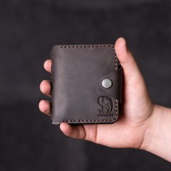 Wallet with money-clip Slim, brown without coin box